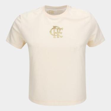 Imagem de Cropped Flamengo Dry Soccer Feminino - Coimbra, Off white, GG