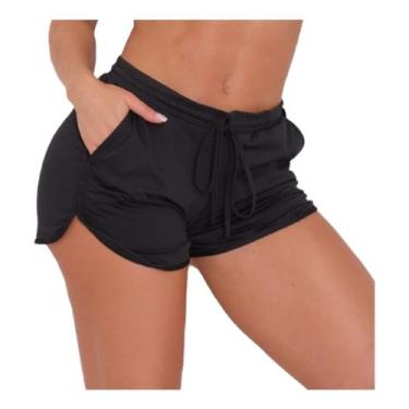 Imagem de Shorts  De Praia E Piscina Feminino Com Bolso até. Tam.50. - Star Gold