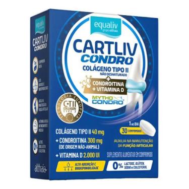 Imagem de Cartliv Condro Colágeno Tipo Il Equaliv 30 Comprimidos