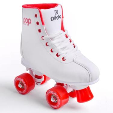 Imagem de Patins Infantil Quad Pop One Divoks 4 rodas, 31/32