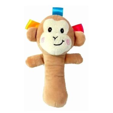 Imagem de Chocalho Pelúcia Macaquinho +0m Love