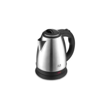 Imagem de Chaleira Elétrica Inox 1,8L com Base Removível Bico Peneira e Led 127v