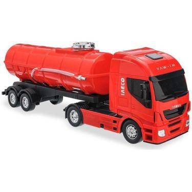 Imagem de Caminhao Tanque Iveco HI-WAY Vermelho Usual Brinquedos 340