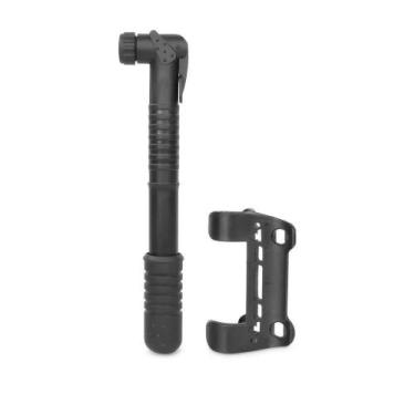 Imagem de Bomba de Ar Mini Kode Nylon Bico Reversível com Trava Preto - SSX Mult