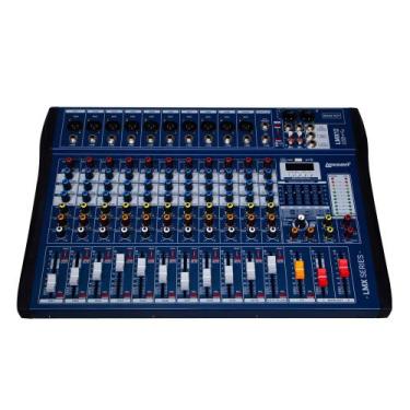 Imagem de Mesa de Som Lexsen 12 Canais, Efeitos/Interface LMX12USB