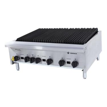 Imagem de Chapa Char Broiler 90cm Profissional A Gás Cgg90 Venâncio - Venancio