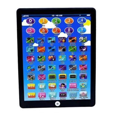 Imagem de Tablet Interativo Bilíngue Educativo Infantil - Art Brink, Branco