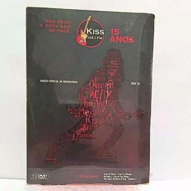 Imagem de Kiss 102.1 Fm 15 Anos Vol. 1 Box 03 DVDs - Wet Music