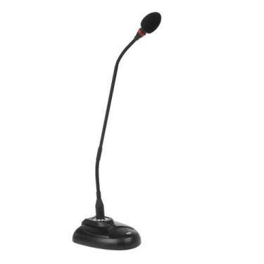 Imagem de Microfone De Mesa Flexivel 47cm Com Base E Alerta Gm22 Csr