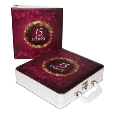 Imagem de Álbum Debutante 15 Anos Bordo 120 Fotos 13x18 15x21 20x25 - Pink Days