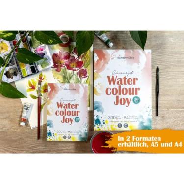 Imagem de Bloco Hahnemuhle Concept Watercolour Joy 300 g/m² A5 50 Fls