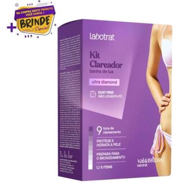 Imagem de Kit Clareador Banho De Lua Labotrat Vai Brilha com 5 Itens