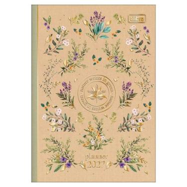Imagem de Planner 2027 M9 grampeado Naturalis 20 folhas Tilibra Cor:Marrom, Marr