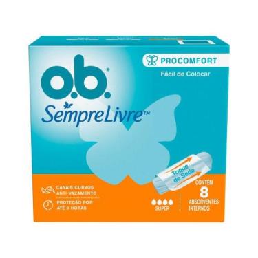 Imagem de Absorvente Interno O.B. ProComfort Super  - 8 Unidades