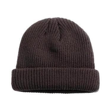 Imagem de Gorro Unissex De Malha Canelada Estilo Pescador Marinheiro Curto Para 