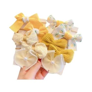 Imagem de Conjunto De 10 Elásticos De Cabelo Estéticos Para Meninas, Faixas Elás