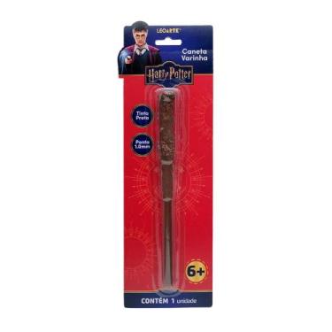 Imagem de Caneta Esferográfica Varinha Harry Potter 1.0 LeoArte Leonora - 10744