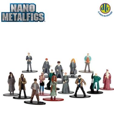 Imagem de Kit 15 Mini Figuras - 4 Cm - Harry Potter - Nano Metal - Dtc