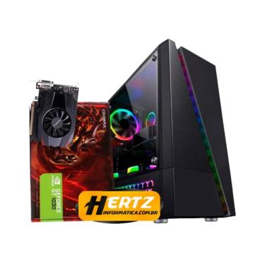 Imagem de Pc Gamer I5 10400F, 16gb DDR4, SSD 480GB, GT 1030 2GB, 500W, Hertz informatica