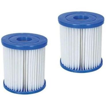 Imagem de Kit 2 Refil Filtro Piscina Bomba De Filtragem 1250 L/H Bel