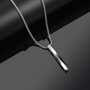 Imagem de Corrente Masculina Pingente Talismã Geométrico