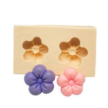 Imagem de Molde De Silicone Fuxico, Flores