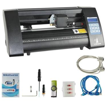 Imagem de Plotter Recorte 36Cm 16Mb Contorno Vinil Software Signmaster