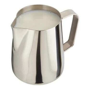 Imagem de Leiteira Pitcher Cremedeira Aço Inox 350Ml Cafe Barista Profissional