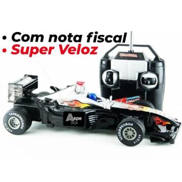 Kit 4 Carrinho 1:24 Carro Controle Remoto Corrida F1 Formula no