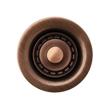 Imagem de Coador de cesta para pia de bar Whitehaus WC2BASK de 5 cm em variedade de acabamentos, Antique Copper