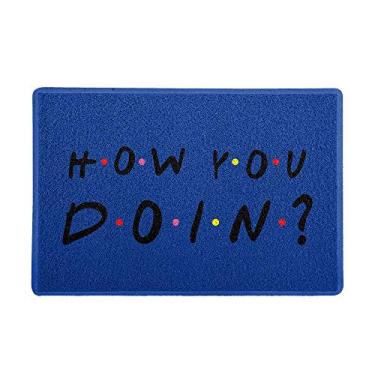 Imagem de Capacho 60x40cm - How You Doin?, Azul