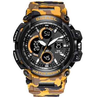 Imagem de Relógio Masculino Smael 1708 Camuflado Esportivo a prova d'água