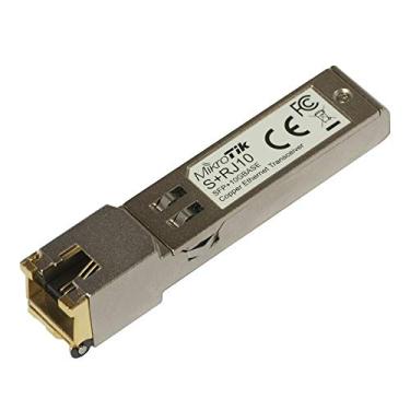 Imagem de Mikrotik Módulo RJ-45 de 6 velocidades S+RJ10 para módulo de cobre de até 10 Gbps