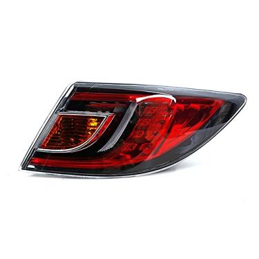 Imagem de JESYMBX Para Mazda 6 GH 2009-2012 GV8E-51-3F0 GV7K-51-3J0 Lâmpada traseira do automóvel LED Para-choque traseiro Lâmpada de parada Lâmpada de seta montagem de lâmpada de seta vermelha fora direita