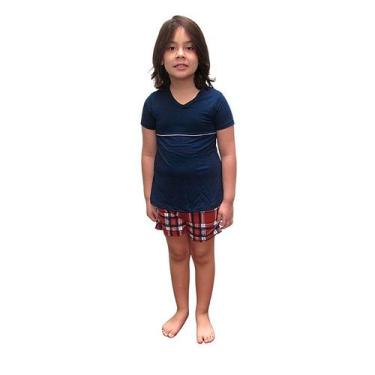 Imagem de Pijama Família Viscolycra - Masculino Infantil - Fuzz Home Wear