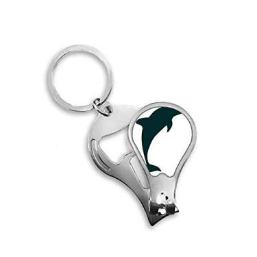 Imagem de Cortador de unhas Blue Ocean Docile Friendly Dolphin cortador abridor de chave tesoura