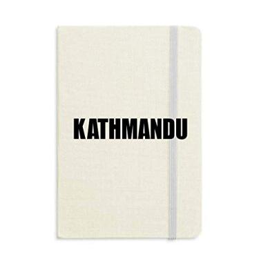 Imagem de Caderno Kathmandu Nepal City capa dura diário clássico presente A5