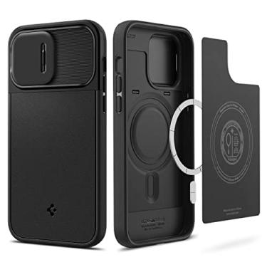 Imagem de Spigen Capa Optik Armor Mag Compativel com Apple iPhone 14 Pro Max Case (2022) - Black