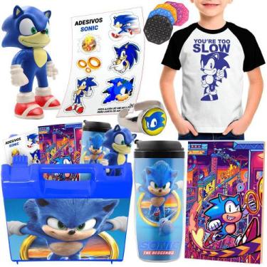 Ray Personagem Sonic Filme Game Blocos Boneco