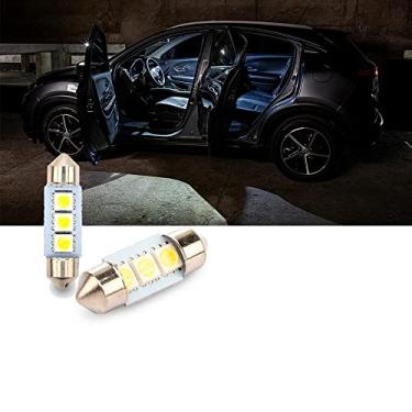 Imagem de Par Lâmpada Led Interior Torpedo 3 Leds 5050 31mm Tarponn