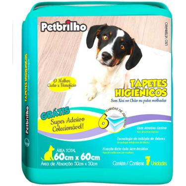 Imagem de Tapete Higiênico Petbrilho para Cães - 7 Unidades