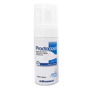 Imagem de Proctocool Espuma para Higiene Anal, Hemorroidas e Pós-Cirurgia Frasco com 100 ml, BioWorld