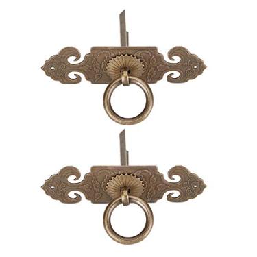 Imagem de Puxador de gaveta decorativo, robustez, resistência à corrosão, bronze estilo retrô, design em forma de morcego, para guarda-roupas domésticos, cômodas, armários
