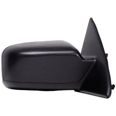 Imagem de Fit System Espelho lateral do passageiro para Ford Fusion, Mercury Milan, preto com tinta para combinar com capa, sem lâmpada de poça, não fdwy, energia aquecida