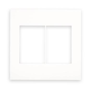 Imagem de Placa 3+3 Postos 4x4 White Arteor 575300B - Pial