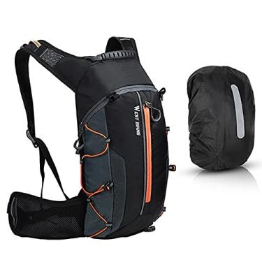 Imagem de Mochila de hidratação para bicicleta, mochila de bicicleta com bexiga de água de 2,5 l, mochila de esqui leve pequena de 10 litros para homens e mulheres, mochilas de MTB para ciclismo, caminhada, corrida, esqui