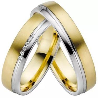 Imagem de ALIANÇA DE MOEDA ANTIGA COM PRATA 7MM