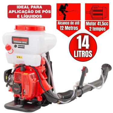 Imagem de Atomizador e Pulverizador Costal Kawashima AT4314 Com Partida Manual de Fácil Aceleração á Gasolina 2 Tempos 41,5cc Forte e Resistente na Operação