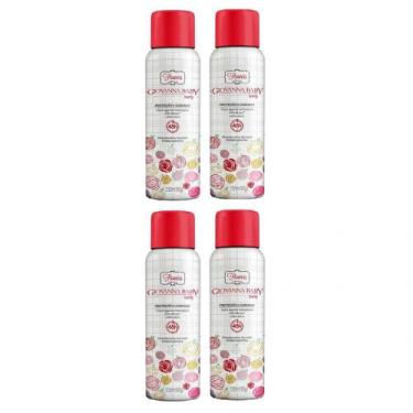 Imagem de Kit Com 4 Desodorante Aerosol Giovanna Baby Lovely 150ml