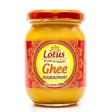 Imagem de Ghee Douradinho Lotus 200g - Manteiga Clarificada Zero Lactose
